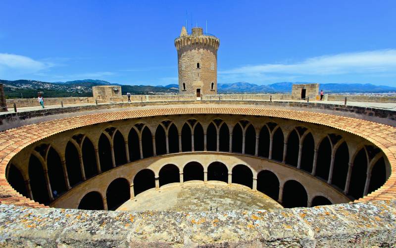 Palma de Mallorca - Castell de Bellver _ foto Alan _ Flickr