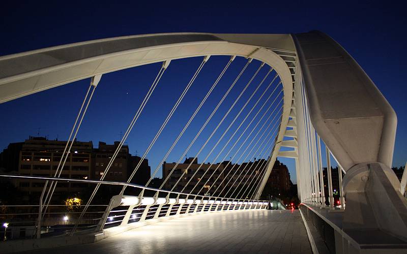 Bac de Roda Bridge, Barcelona, Spain _ Designed by Santiago … _ Flickr ...